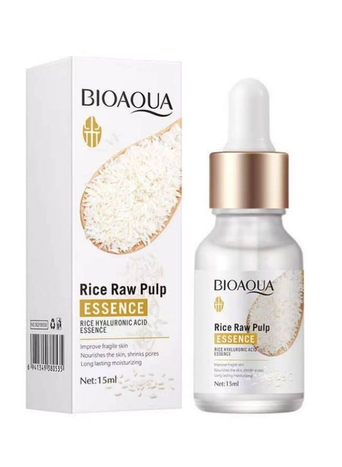 Rice Raw Pulp Essence Improving Roughness and Dullness Shrinki 15ml