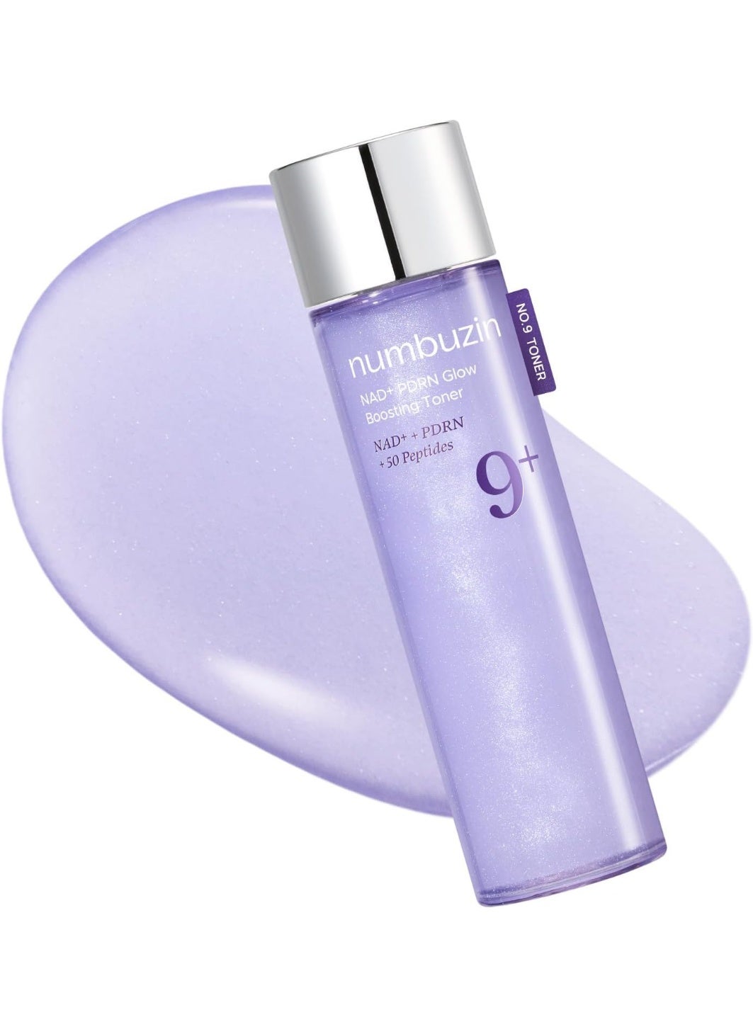 No.9 Toner NAD+ PDRN Glow Boosting Toner Glowing Firming Hydrating  Elasticity Wrinkles Fine Lines Korean Skincare Salmon PDRN Peptides NAD Essence for Dry Skin 5.07 fl. Oz