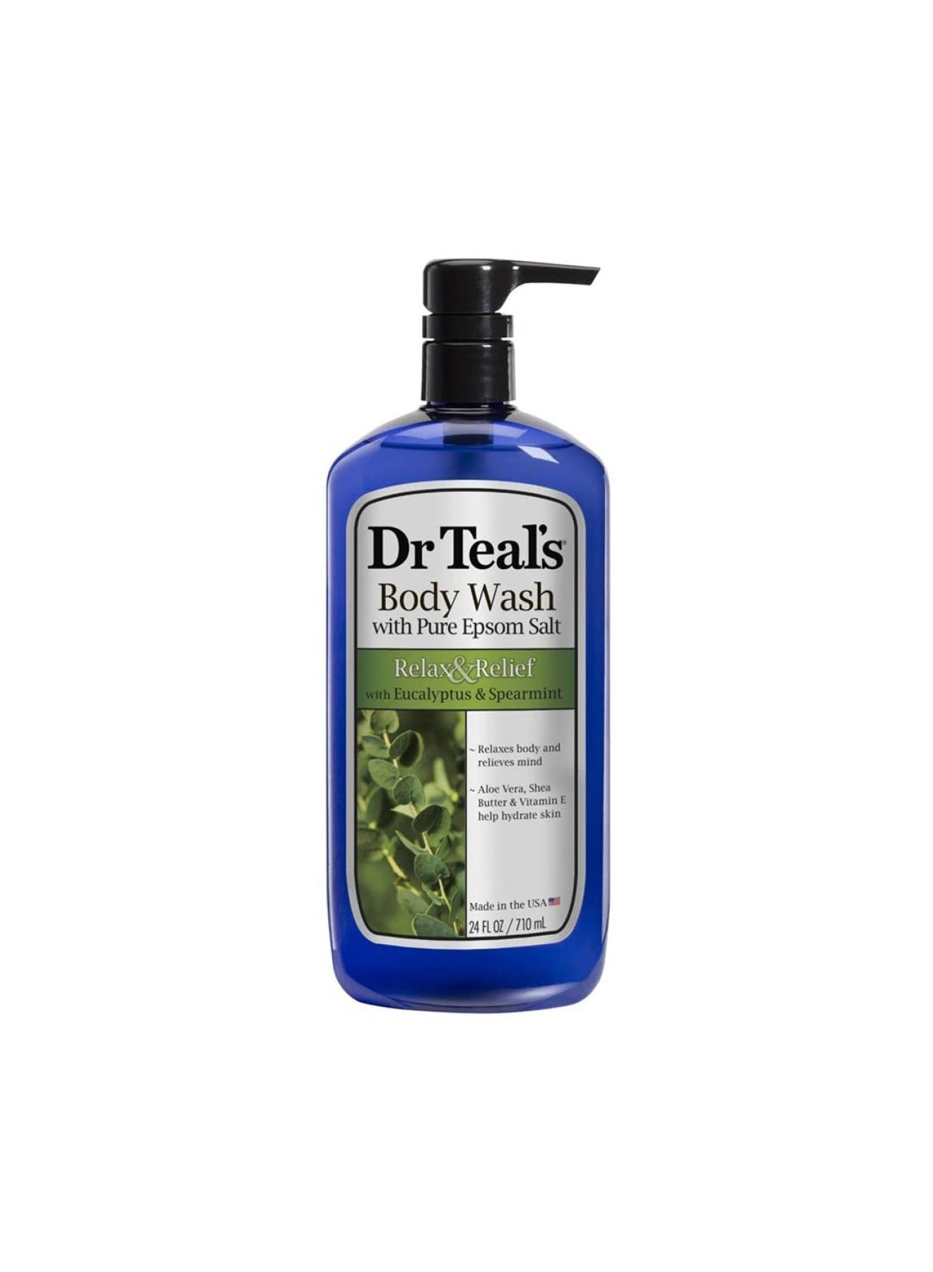 Pure Epsom Salt Body Wash With Eucalyptus & Spearmint 710 mL