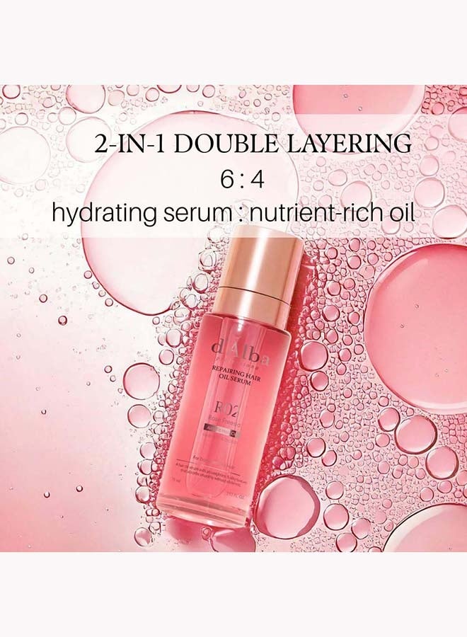Professional Repairing Hair Oil Serum Lightweight Leave-In Oil for Dry, Damaged Hair, Deep Nourish & Gloss Finish with Keratin Complex & Amino Acids, Vegan formula 75ml - image 3