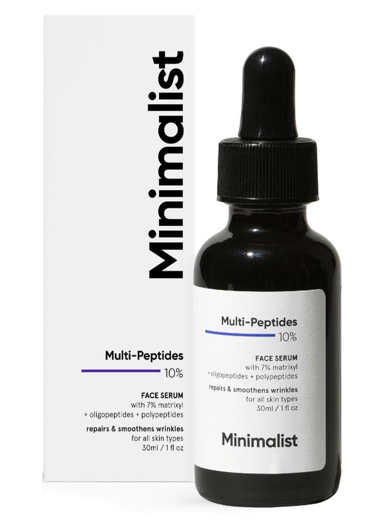 Multi Peptides Serum for Anti Aging And Collagen Boosting | 7% Matrixyl 3000 And 3% Bio-Placenta for Firmer Younger Looking Skin