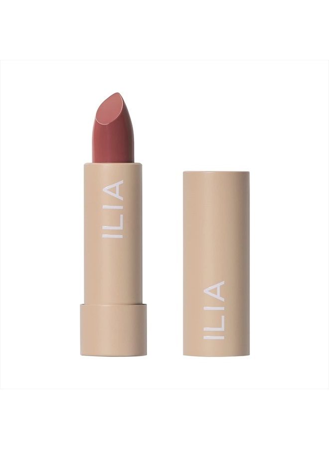 Color Block Lipstick | Non-Toxic, Vegan, Cruelty-Free, Clean Makeup (Wild Rose (Mauve With Neutral Undertones))
