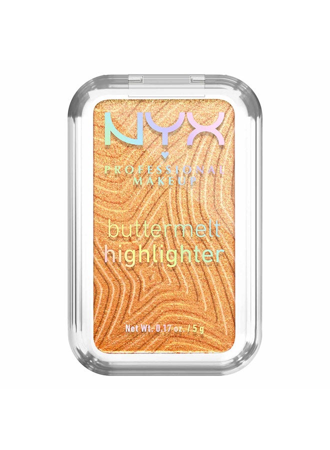 Buttermelt Highlighter Powder Highlighter 12 HR Wear Fade And Transfer Resistant Butta Bling