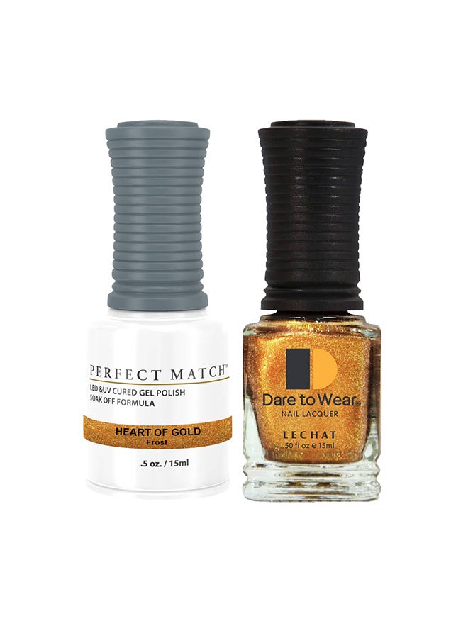 Soak Off Gel Nail Polish UV LED Gel Polish Heart of Gold PMS123