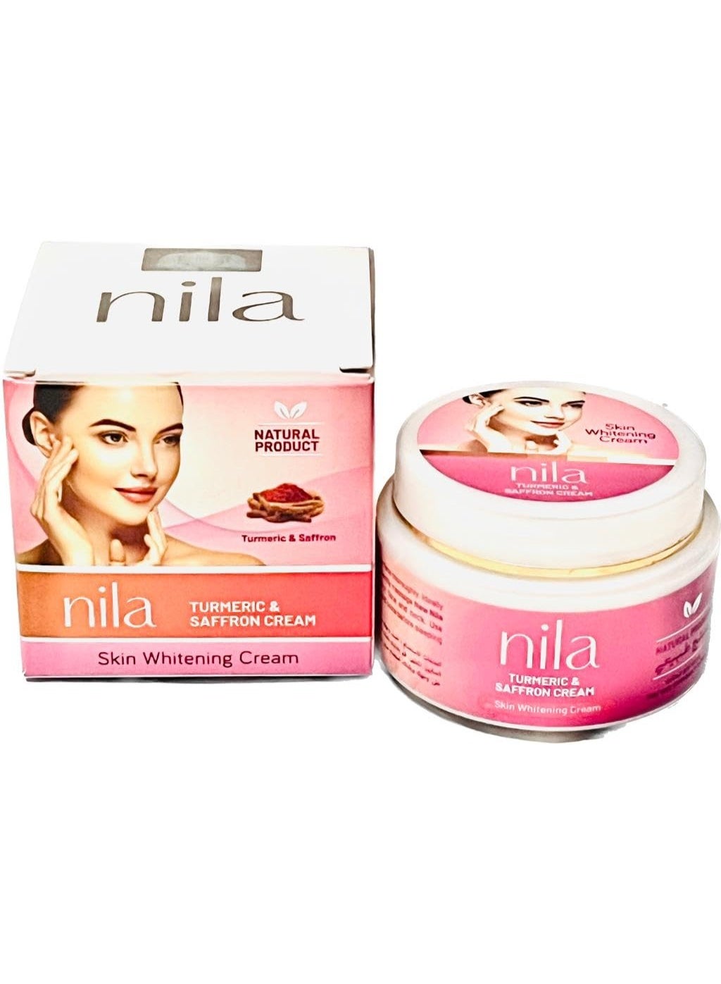 Turmeric And Saffron Skin Whitening Cream 50g