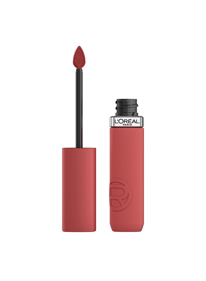 Infaillible Le Matte Resistance Liquid Lipstick up to 16 Hour wear, 645 CRUSH ALERT