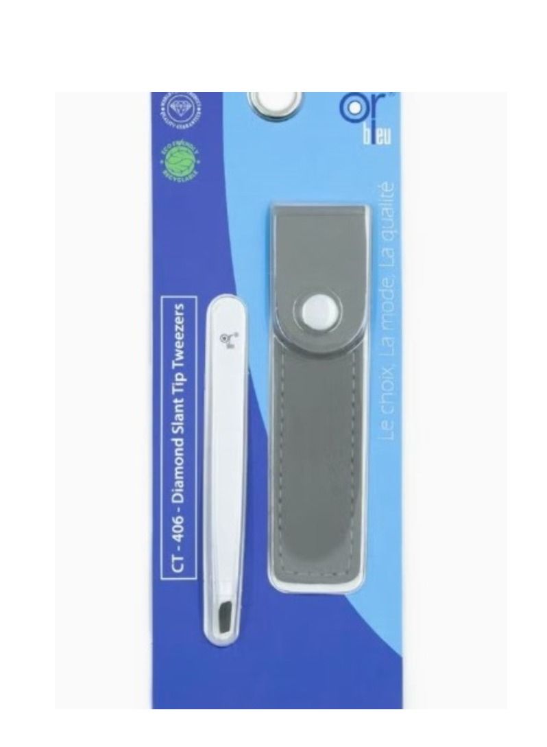 Diamond Slant Tip Tweezers