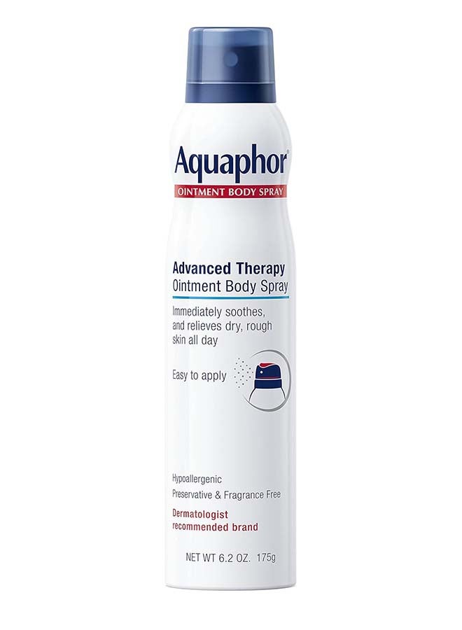 Healing Ointment Body Spray (6.2 oz) – Advanced Skin Moisturizer for Dry, Rough & Cracked Skin, with Petrolatum, Continuous Spray, Fragrance-Free