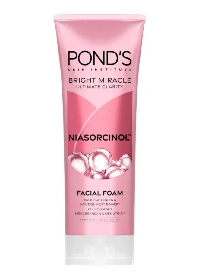 Bright Miracle Ultimate Clarity Niasorcinol Facial Foam 100g