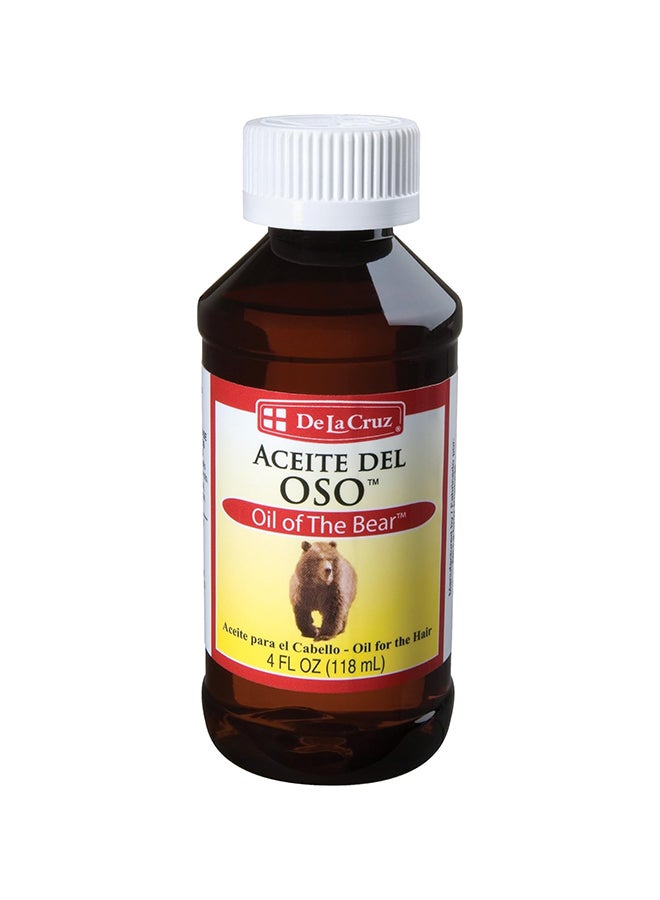 Oil Of The Bear/Aceite Del Oso Hair Brilliantine No Artificial Colors 4 Fl. Oz.