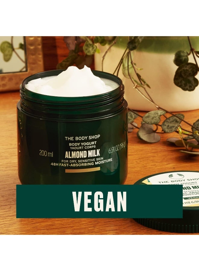 Almond Milk Body Yogurt – Lightweight Gel-Cream | 48hr Moisture | Soothes & Hydrates Dry, Sensitive Skin | Enriched with Almond Milk | Fast-Absorbing & Comforting Scent, 200 ml - image 3
