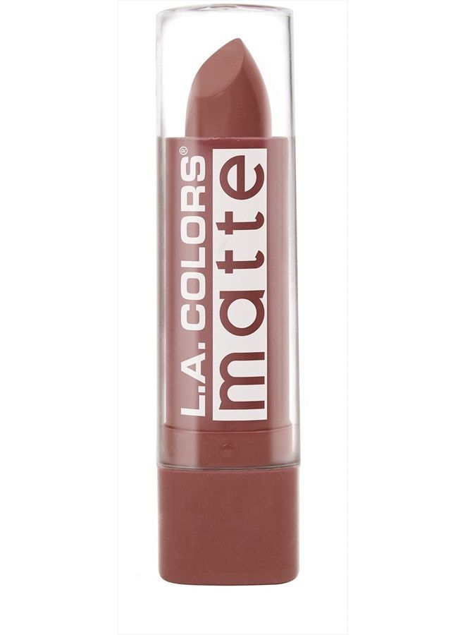 L.A. Colors Matte Lip Color, Caramel Cream, 1 Ounce