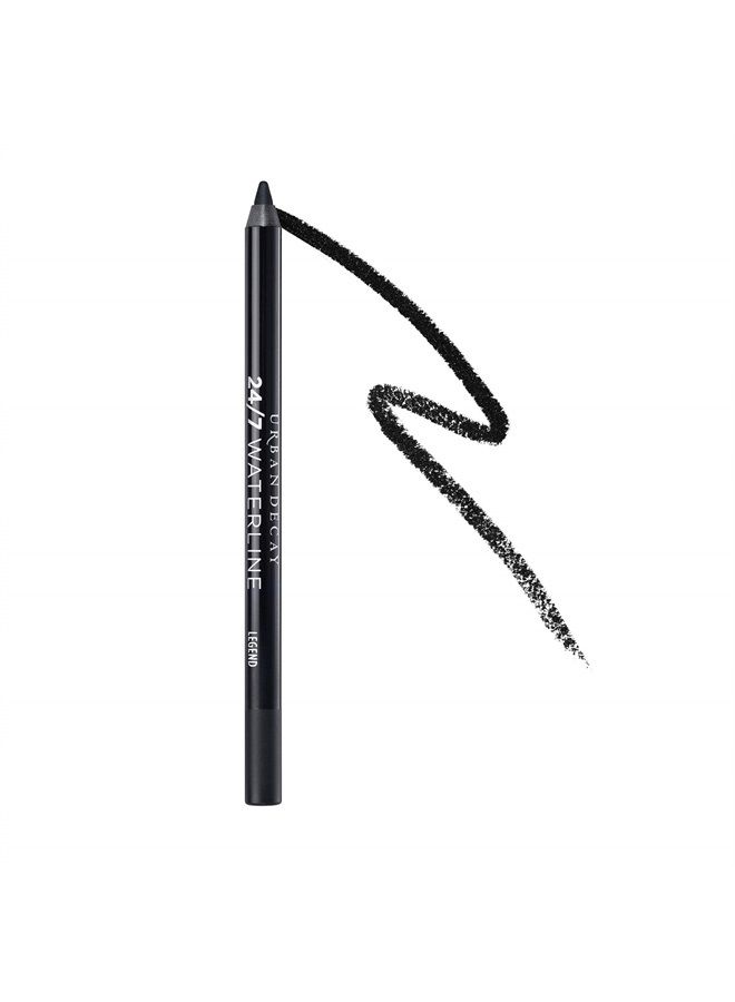 24/7 Waterline Eye Pencil, Legend - Black, Demi-Matte Eyeliner - Long-Lasting, Waterproof Formula