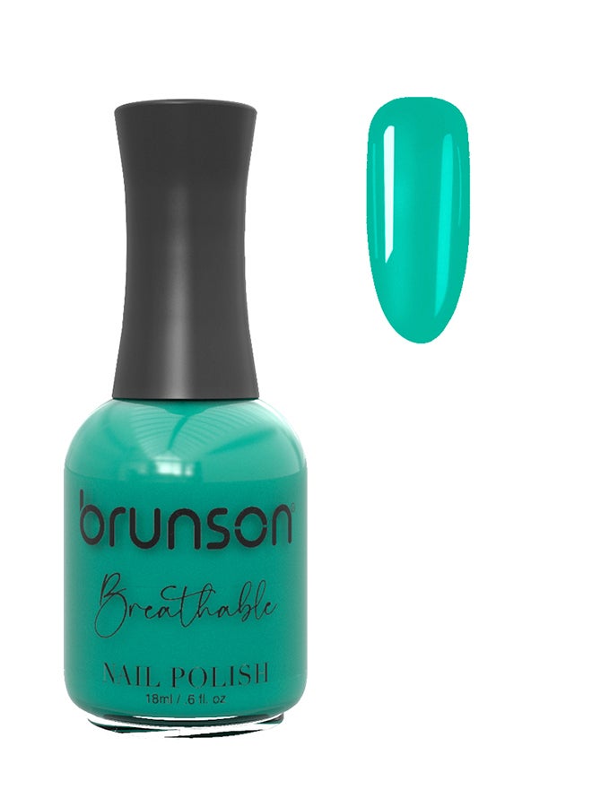 Breathable Nail Polish Halal nail polish Wudu friendly Quick-Dry Vegan long lasting but easy peel off   18ml BH218