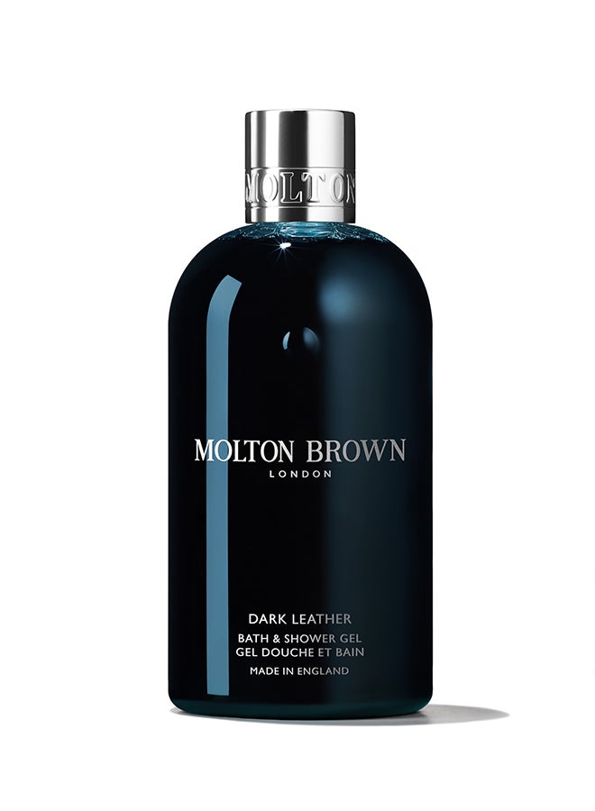 Dark Leather Bath & Shower Gel 300Ml
