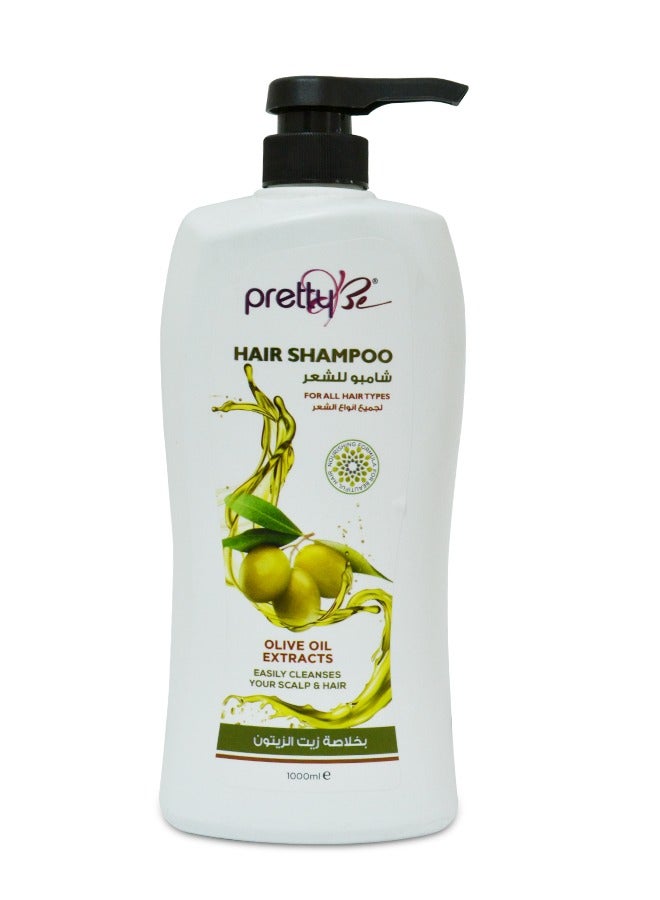 Hair Shampoo with Olive Extract 1000ml