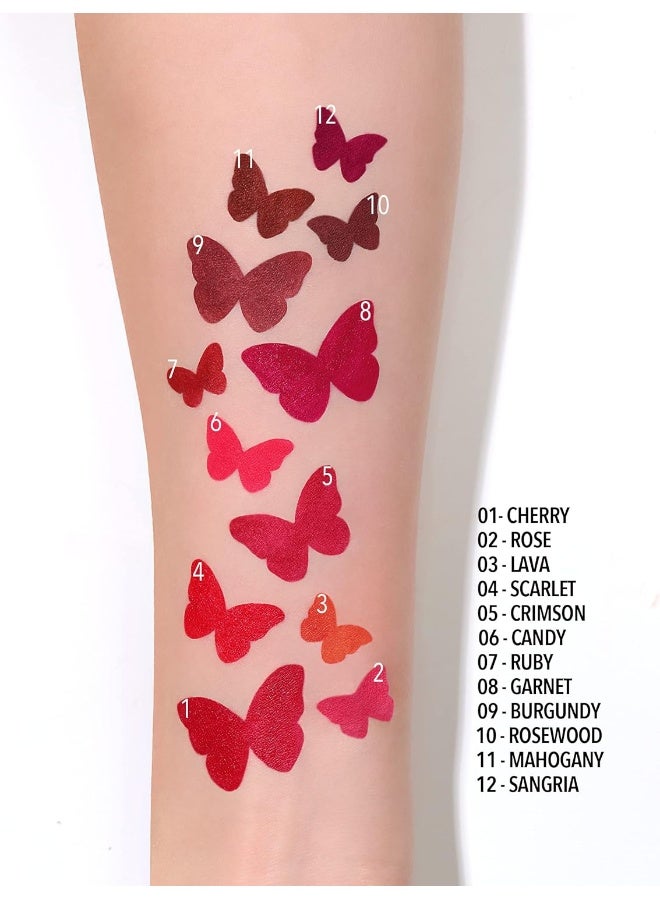 Flirty Lip Pencil (009, Burgundy) - image 4