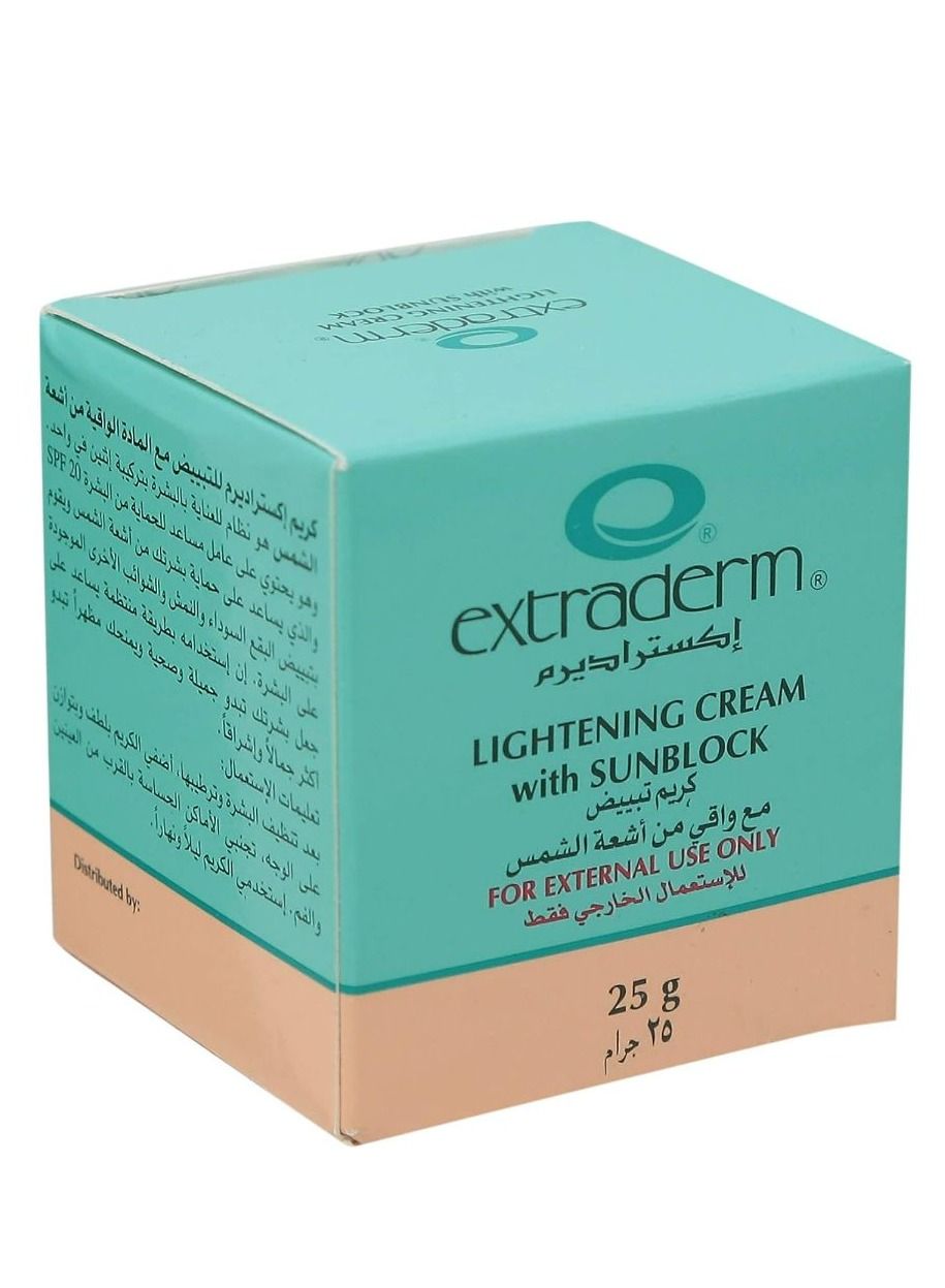 Extraderm Lightening Cream with Sunblock 25 g