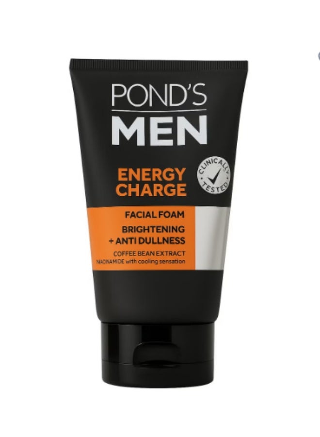 Energy Charge Facial Foam For Men 100g