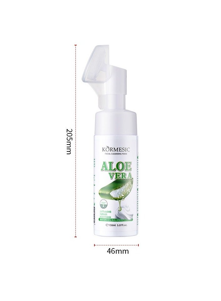 Aloe Vera Cleansing Mousse - Soothing Hydration & Gentle Cleansing 150ml