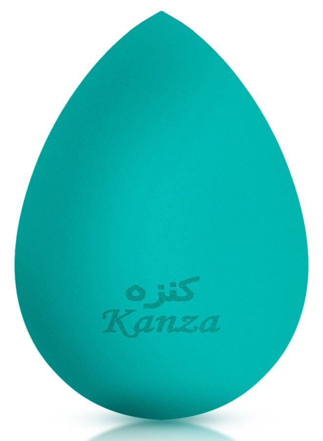 Vegan Beauty Latex free Sponge Make up Sponge for Face Cream Liquid Foundation and Powder Application Makeup Puff Light Green