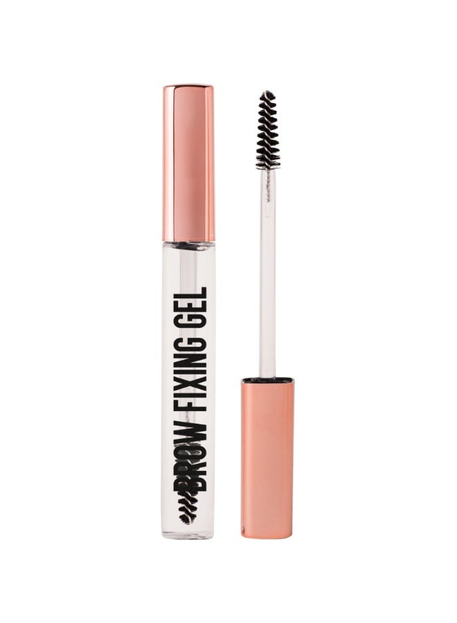 Clear brow fixing gel