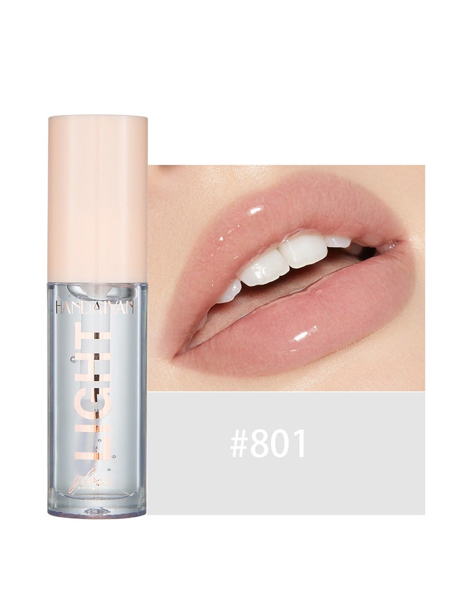 Lip Gloss Jelly Hydrating Moisturizing Long Lasting High Glossy Light Stain Super Shiny Balm Oil Tinted Treatment Lips Glow Glass Shine Makeup Color Bright Lifter Lip Care For Women Girls