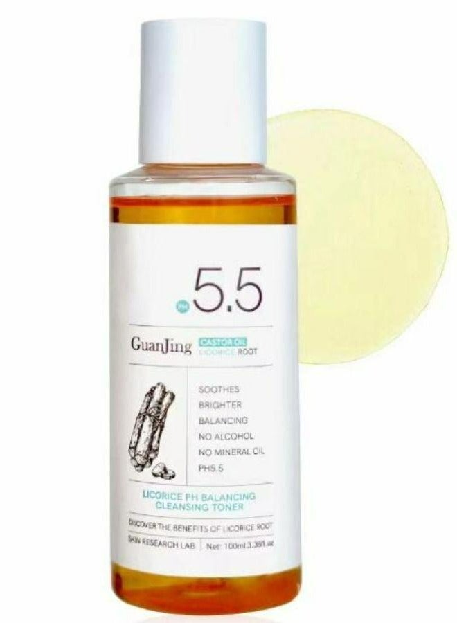 Castor Oil Licorice PH Balancing Cleansing Toner 100 ML
