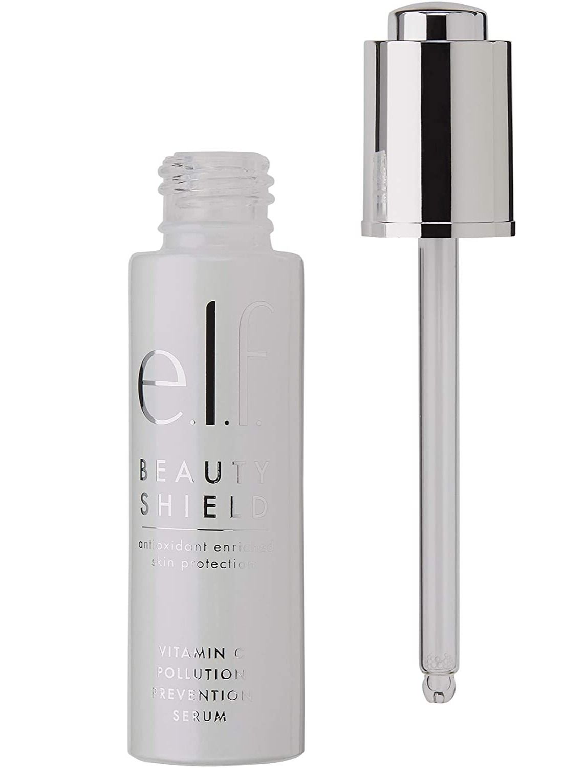 e.l.f. Cosmetics Beauty Shield Vitamin C Pollution Prevention Serum, 0.95 Fl. Ounce, 0.95 Fl Ounce