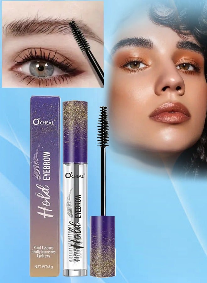 Hold Eyebrow Gel Plant Essence Gently Nourish Eyebrow Colorless Natural Eyebrow More Hold Flexible Instant Dry Eyebrow Wax Clear Glue Gel Eyebrow Soap Kit Long Lasting Brow Soap 8g