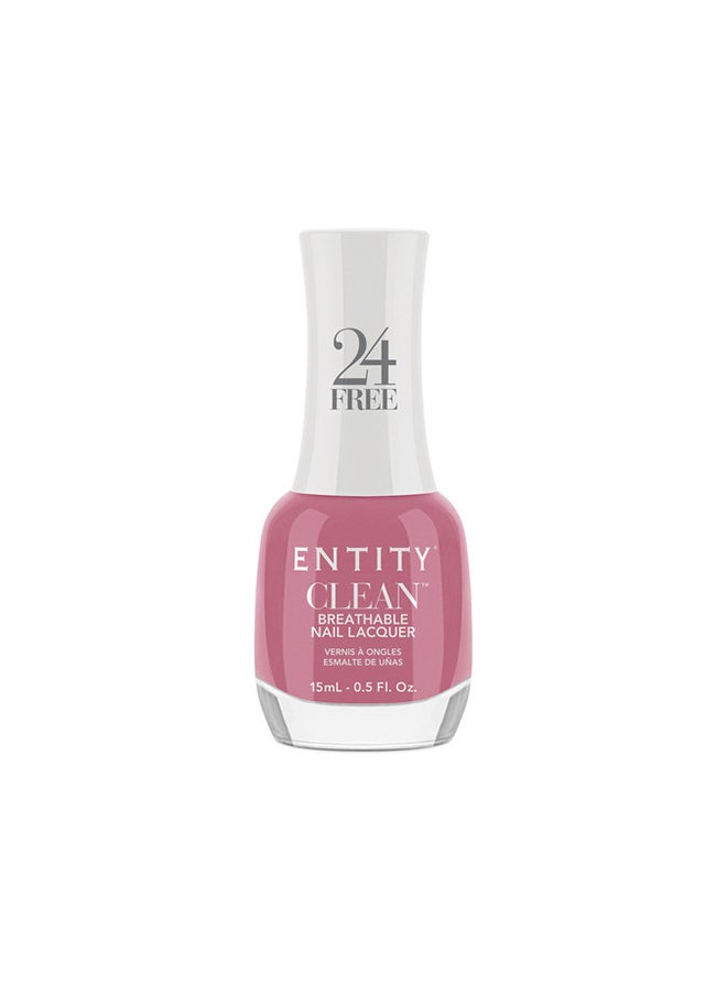 Clean Breathable Nail Lacquer - Cashmerely Pink 15ml