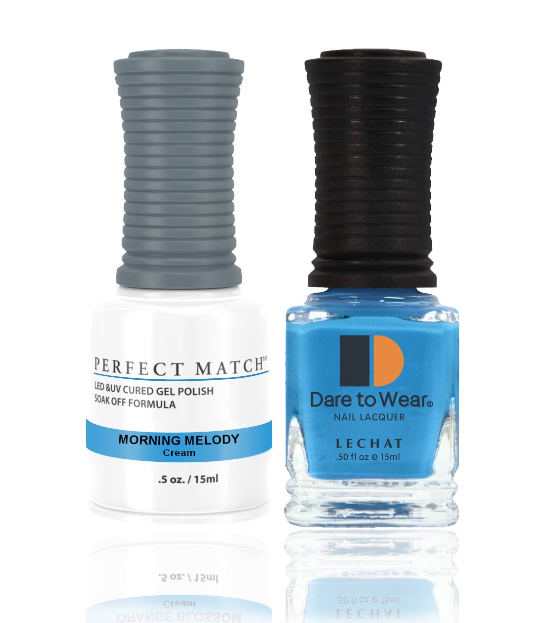 Perfect Match Gel Nail Polish 15ml Soak Off Long Lasting High Shine UV LED Gel Non Toxic Easy Application Wide Color Range for Manicure and Pedicure Morning Melody PMS146