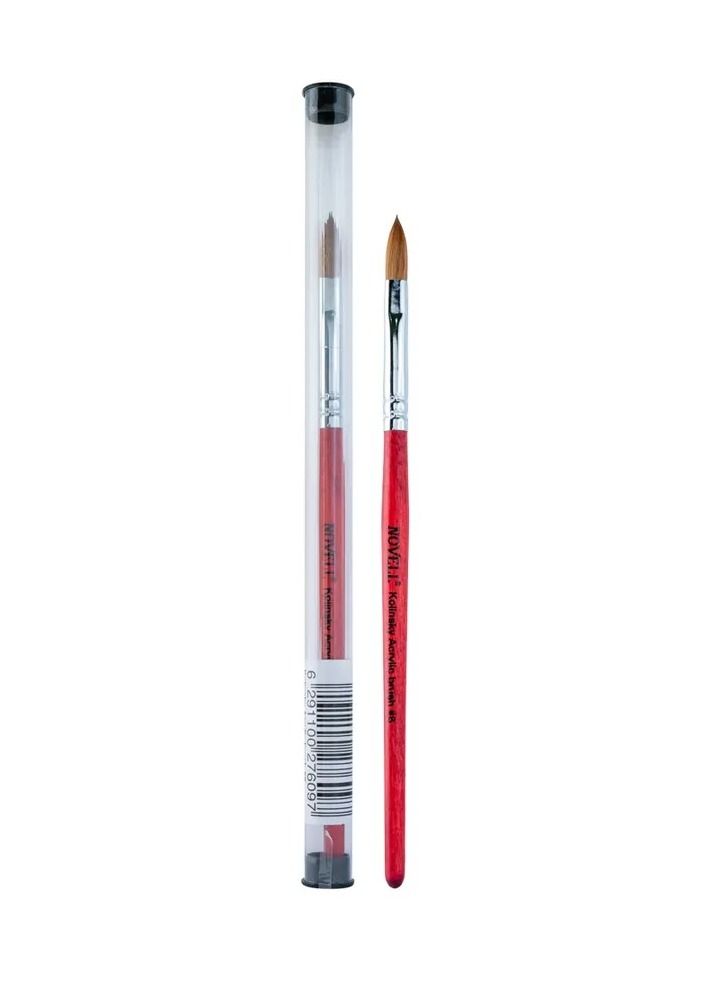 Kolinsky Acrylic Nail Brush For More Comfortable & Secure Grip Size 8