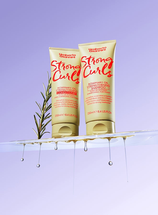 Strong Curls Rosemary Oil Shampoo 250ml - image 2