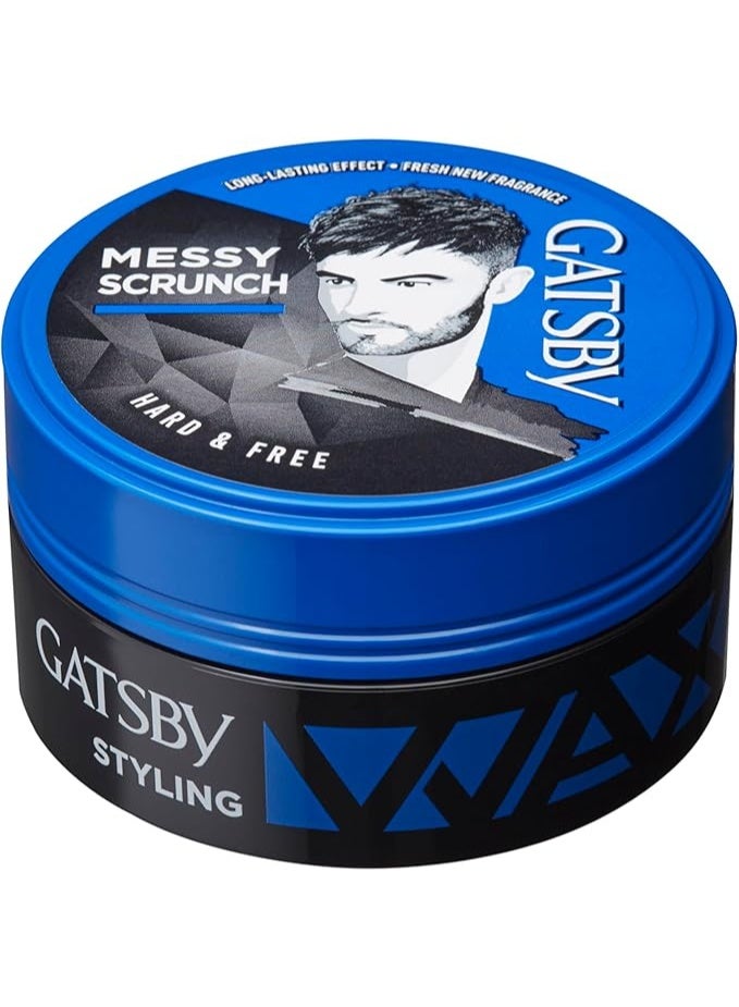 Messy Layer Hard And Free Styling Wax 75grams