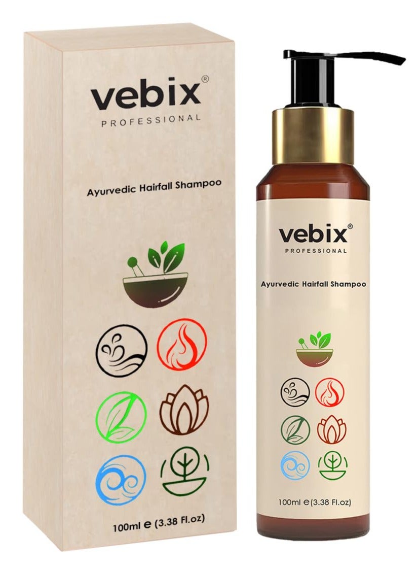 PROFESSIONAL Customized Ayurvedic Anti-Hairfall Shampoo For All Hair (100Ml)