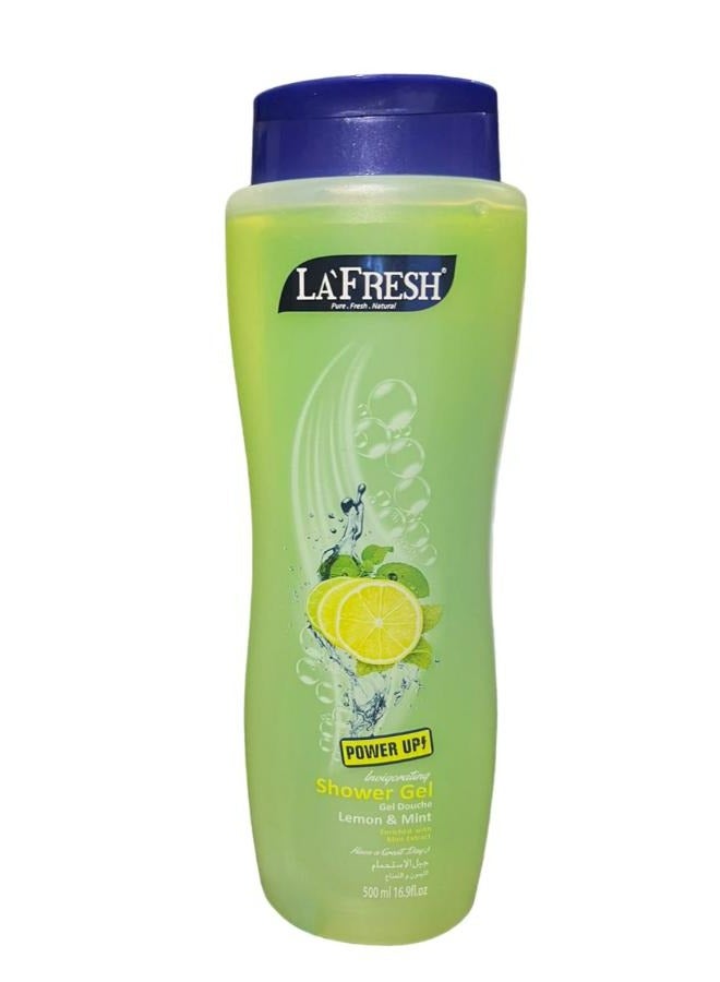 SHOWER GEL LEMON & MINT 500 ML