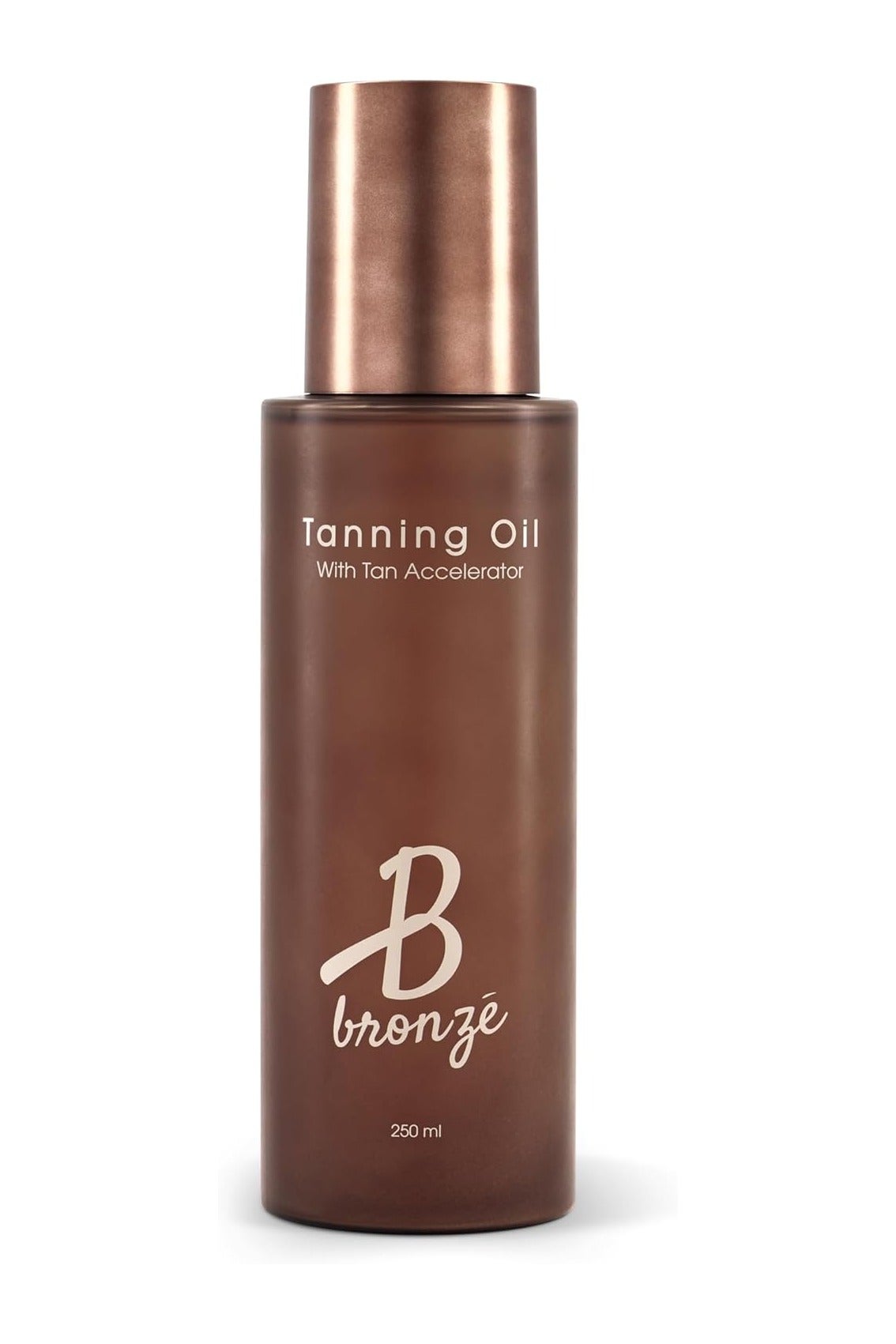 B Bronze Dark Tanning Oil | Dark Tan Accelerator with Coconut Oil, Carrot Oil, & Coconut Water | Vegan, Cruelty-Free, Oxybenzone-Free, Water-Resistant | Perfect for Quick, Deep, Natural Glow- 1 Bottle