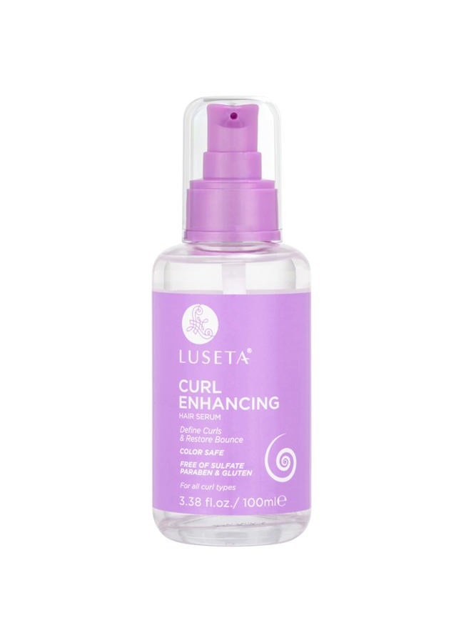 Luseta Curl Enhancing Hair Oil Define Curl & Restore Bounce Anti-frizzing and Smoothing for Curly Hair Type 3.38oz