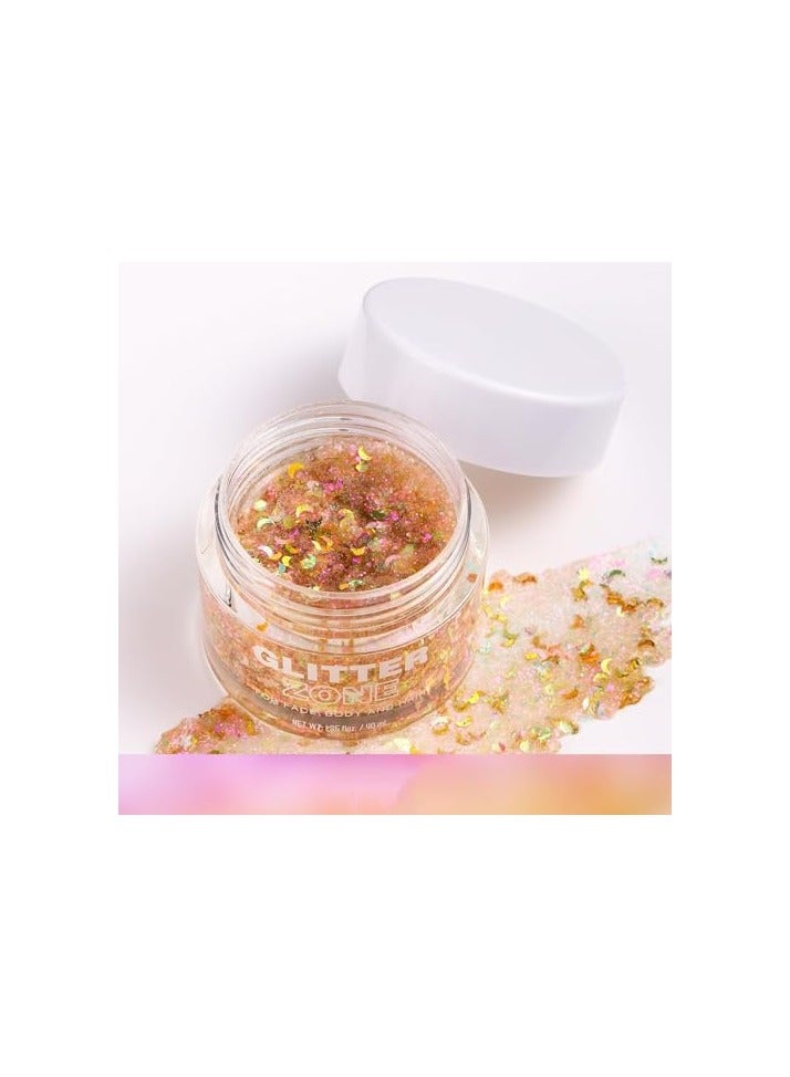 Luxurious Multi-Use Gel Highlighter: LANGMANNI's New 4-Color Shimmer Gel, Perfect for Eyes, Face, Body, and Hair（L2301-06)