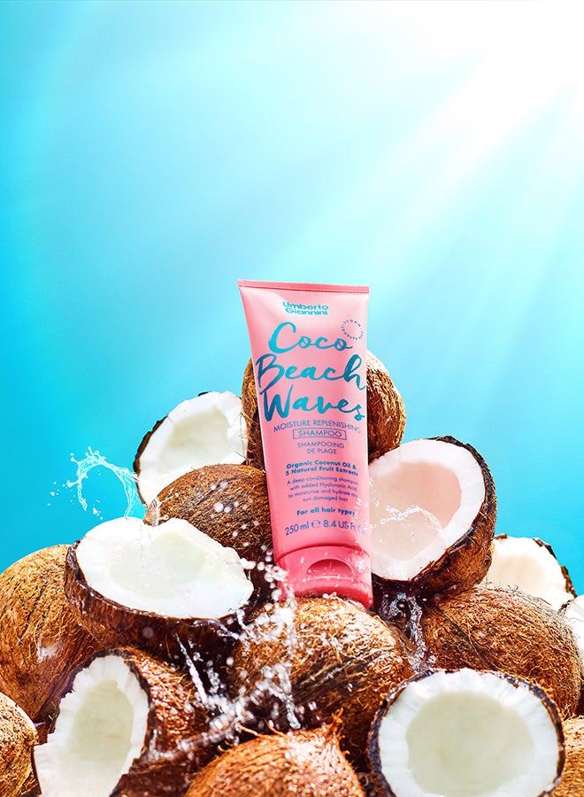 Coco Beach Waves Moisture Replenishing Shampoo 250ml - image 4