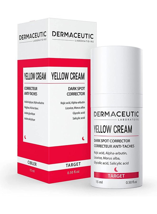 Yellow Cream Dark Spot Corrector 15ml