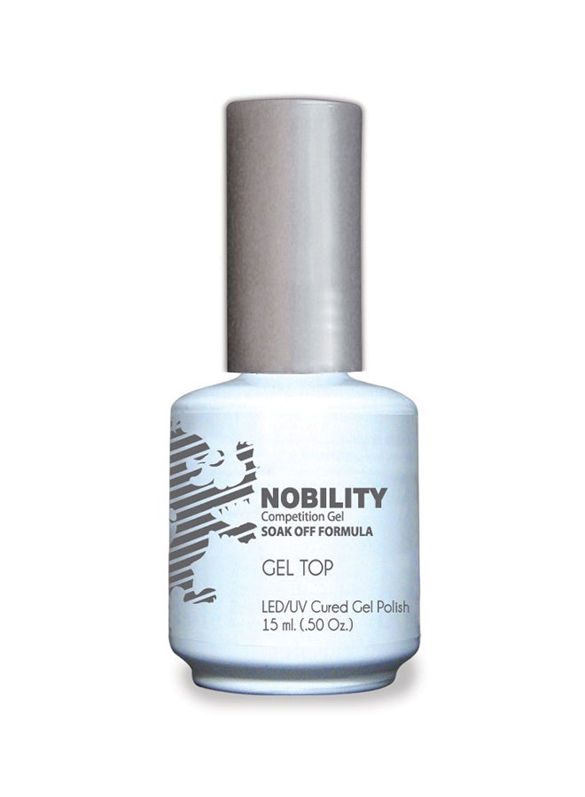 Gel Nail Polish 15 ml, Long Lasting, Chip Resistant, Requires Drying Under UV Led Lamp Gel Top Nbgpt1