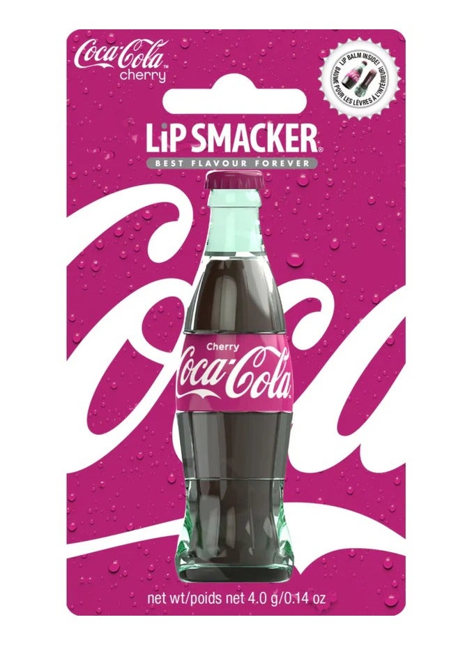 Lip Smacker Coca-Cola Bottle Lip Balm – 4.0g, Cherry Coke Flavor