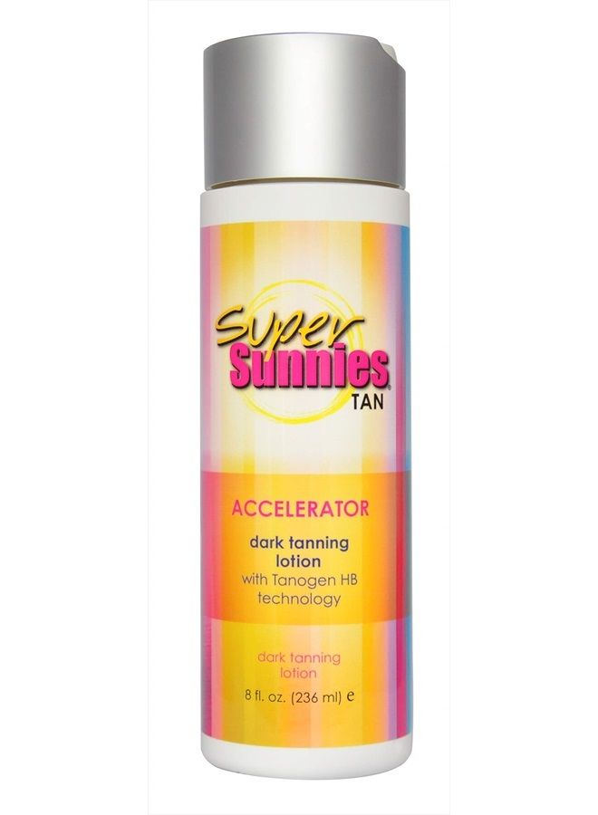 Tan Accelerator for Outdoor and Indoor Tanning, 8 Ounce