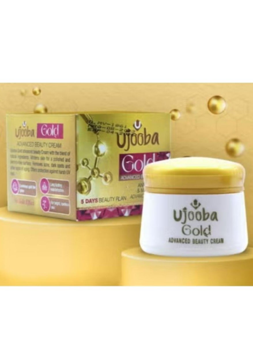 Gold Advanced Beauty Cream Anti Oxidants And Multivitamin Advanced Formula 5 Days Beauty Plan