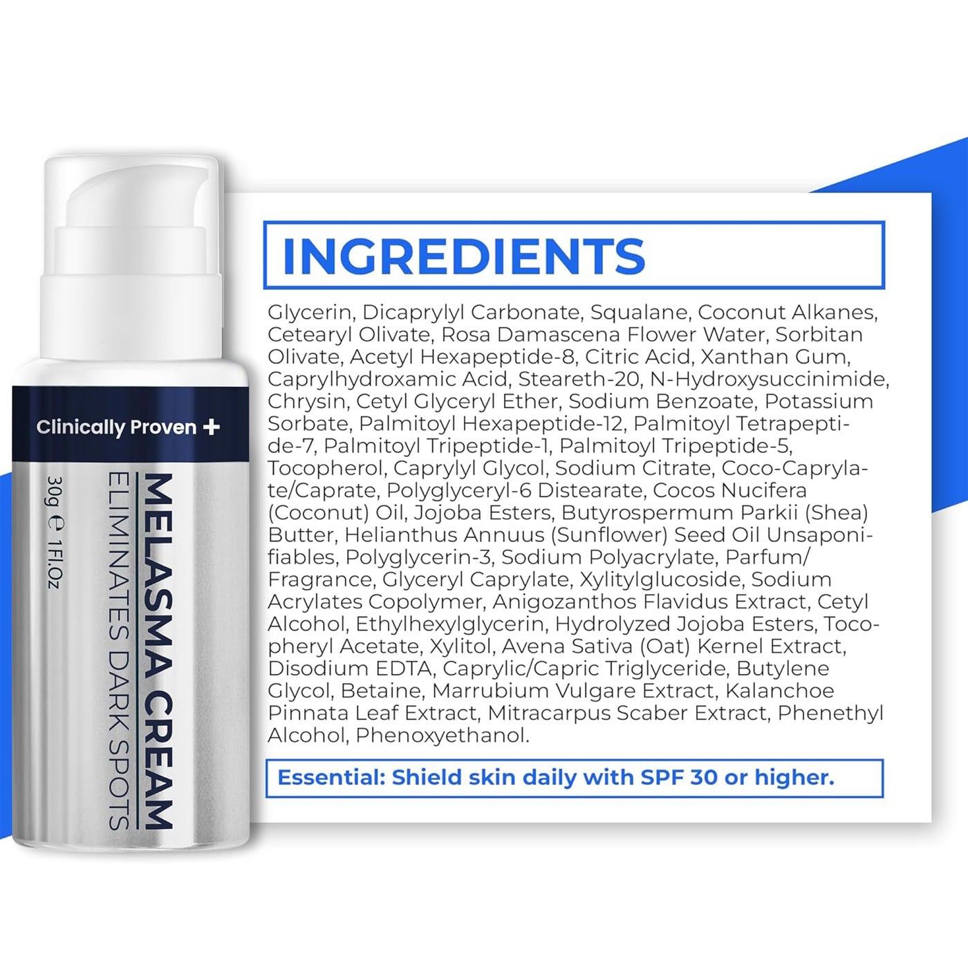 Pharmlitalia Melasma Treatment for Face - Melasma Cream & Age Spot Remover for Skin Discoloration, Post-Blemish Marks, Scars & Spots | Dark Spot Remover for Face & Body