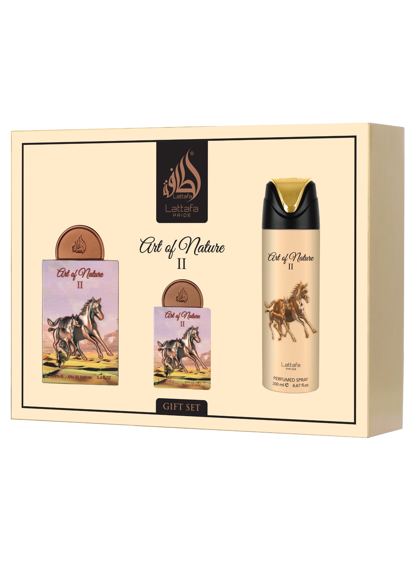 Lattafa Pride 3 Piece Giftset - Art of Nature II