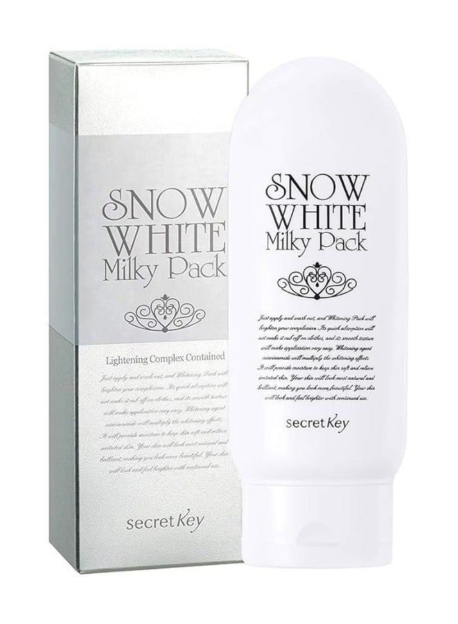 Secret Key Snow White Milky Pack for immediate whitening