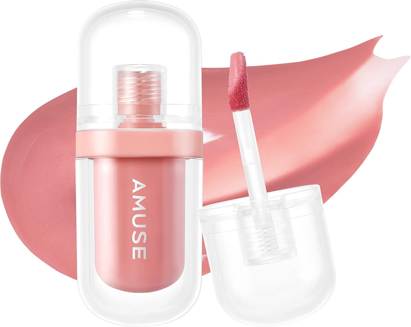 AMUSE Jel-Fit Tint - Glossy Lip Stain (05 OAT FIG)